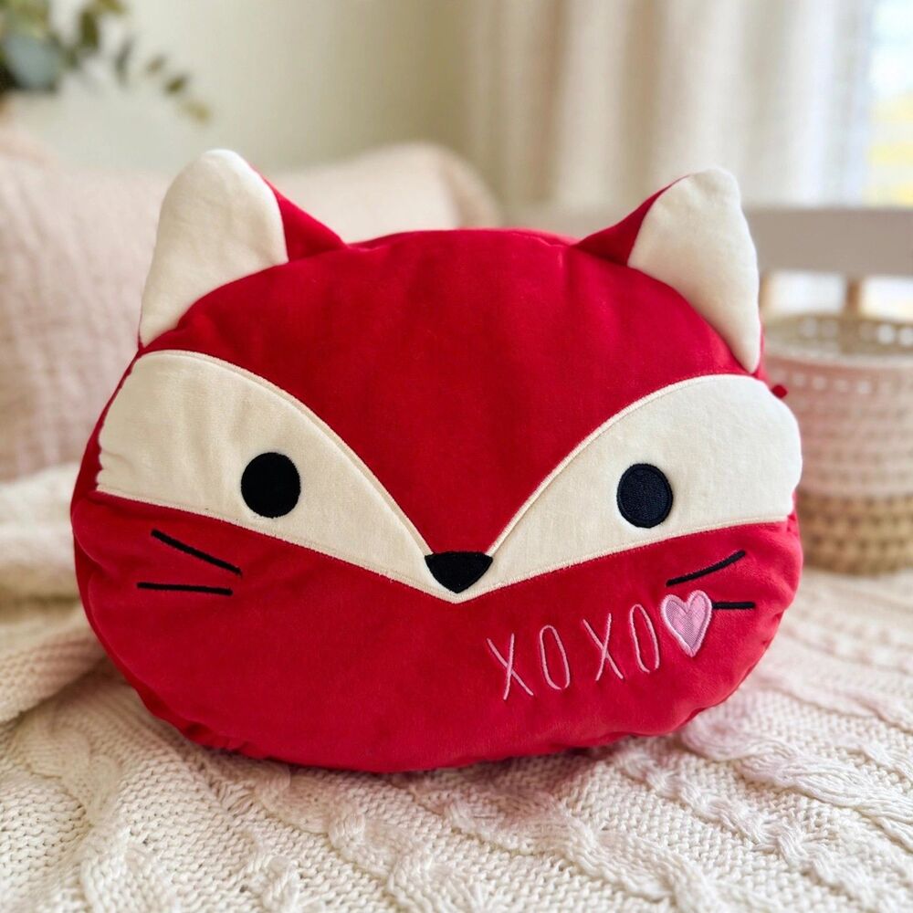 Squishmallows Red Fox Plush XOXO Heart 12in Stackable Stuffed Animal Valentines